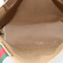 GUCCI GG Supreme Web Sherry Line Tote Bag PVC Beige Red 39 02 003 Auth ep14832-16