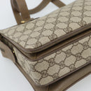 GUCCI GG Supreme Web Sherry Line Hand Bag PVC Beige Gold 41 02 079 Auth ep14834-16