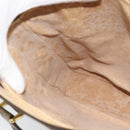 GUCCI GG Supreme Web Sherry Line Hand Bag PVC Beige Gold 41 02 079 Auth ep14834-19