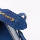 LOUIS VUITTON Epi Sac Triangle Hand Bag Blue M52095 LV Auth ep14837-17