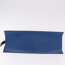 LOUIS VUITTON Epi Sac Triangle Hand Bag Blue M52095 LV Auth ep14837-5