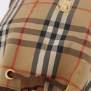 BURBERRY Nova Check Backpack Canvas Beige Gold Auth ep14839A-18