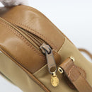 GUCCI Web Sherry Line Shoulder Bag Canvas Beige Gold Red 010 378 Auth ep14843-15