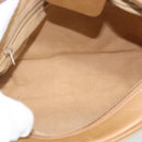 GUCCI Web Sherry Line Shoulder Bag Canvas Beige Gold Red 010 378 Auth ep14843-17