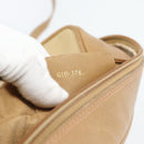 GUCCI Web Sherry Line Schoudertas Canvas Beige Goud Rood 010 378 Auth ep14843-12