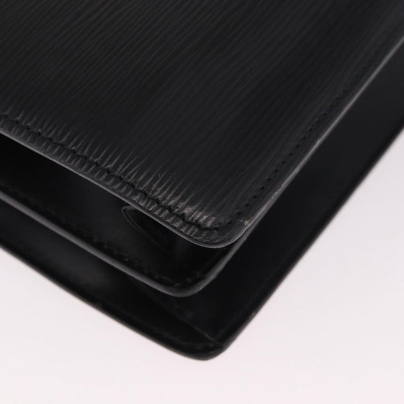 LOUIS VUITTON Epi Capucines Schoudertas Zwart M52342 LV Auth ep14847