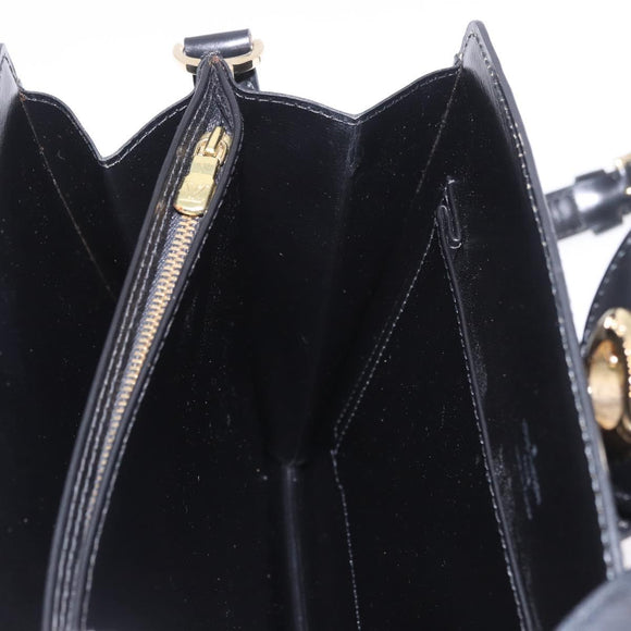 LOUIS VUITTON Epi Capucines Schoudertas Zwart M52342 LV Auth ep14847