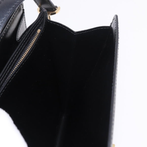 LOUIS VUITTON Epi Capucines Schoudertas Zwart M52342 LV Auth ep14847
