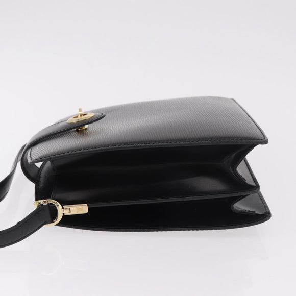 LOUIS VUITTON Epi Capucines Schoudertas Zwart M52342 LV Auth ep14847