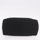 Christian Dior Lady Dior Canage Hand Bag Canvas Black Gold Auth ep14850-9
