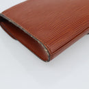 LOUIS VUITTON Epi Art Deco Clutch Bag Brown M52633 LV Auth ep14856-11
