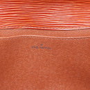 LOUIS VUITTON Epi Art Deco Clutch Bag Brown M52633 LV Auth ep14856-12