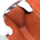 LOUIS VUITTON Epi Art Deco Clutch Bag Brown M52633 LV Auth ep14856-15