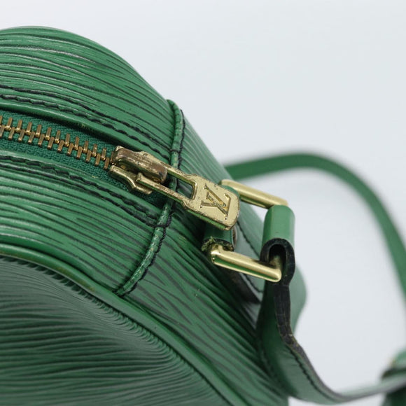 LOUIS VUITTON Epi Trocadero 23 Umhängetasche Grün M52304 LV Auth ep14857