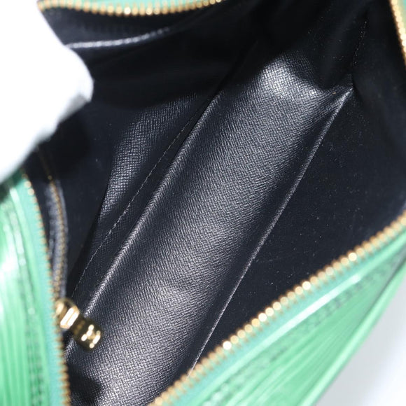 LOUIS VUITTON Epi Trocadero 23 Umhängetasche Grün M52304 LV Auth ep14857
