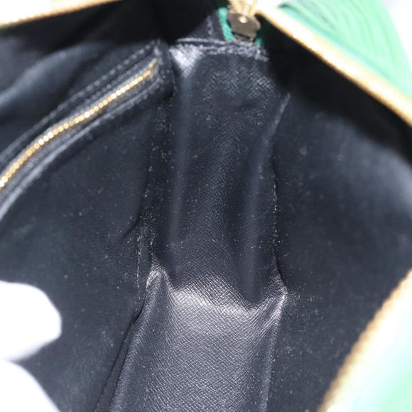 LOUIS VUITTON Epi Trocadero 23 Umhängetasche Grün M52304 LV Auth ep14857