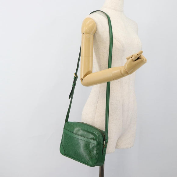 LOUIS VUITTON Epi Trocadero 23 Umhängetasche Grün M52304 LV Auth ep14857