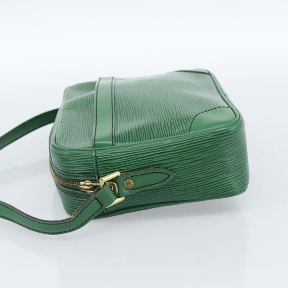 LOUIS VUITTON Epi Trocadero 23 Umhängetasche Grün M52304 LV Auth ep14857