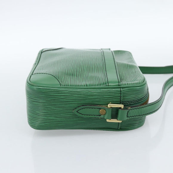 LOUIS VUITTON Epi Trocadero 23 Umhängetasche Grün M52304 LV Auth ep14857