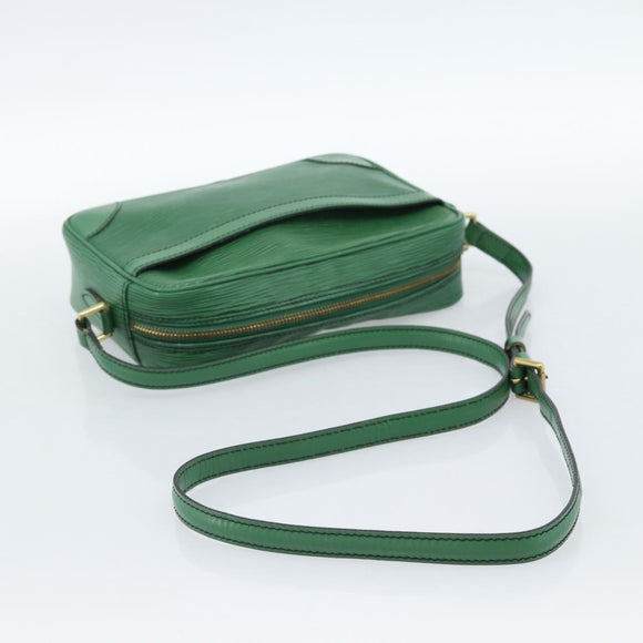 LOUIS VUITTON Epi Trocadero 23 Umhängetasche Grün M52304 LV Auth ep14857