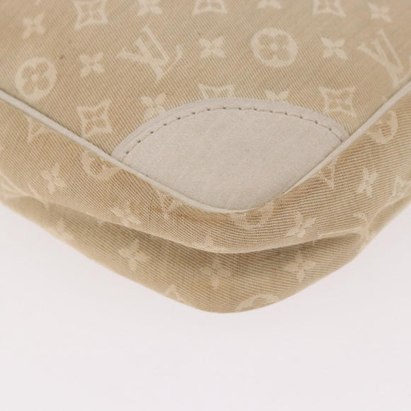 LOUIS VUITTON Monogram Mini Lin Danube Shoulder Bag Dunne M95318 LV Auth ep14858