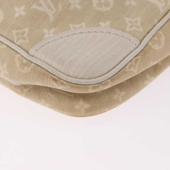 LOUIS VUITTON Monogram Mini Lin Danube Shoulder Bag Dunne M95318 LV Auth ep14858