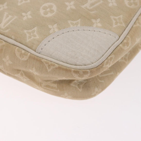 LOUIS VUITTON Monogram Mini Lin Danube Shoulder Bag Dunne M95318 LV Auth ep14858