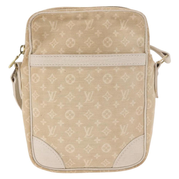 LOUIS VUITTON Monogram Mini Lin Danube Shoulder Bag Dunne M95318 LV Auth ep14858
