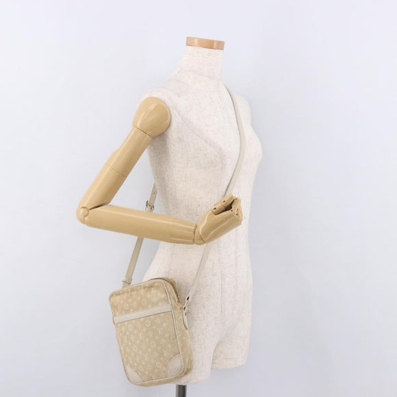 LOUIS VUITTON Monogram Mini Lin Danube Shoulder Bag Dunne M95318 LV Auth ep14858