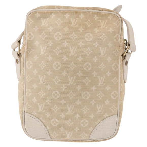 LOUIS VUITTON Monogram Mini Lin Danube Shoulder Bag Dunne M95318 LV Auth ep14858