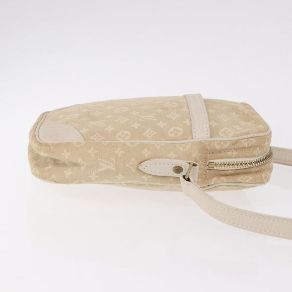 LOUIS VUITTON Monogram Mini Lin Danube Shoulder Bag Dunne M95318 LV Auth ep14858