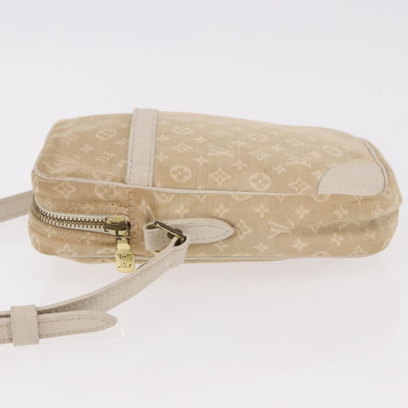 LOUIS VUITTON Monogram Mini Lin Danube Shoulder Bag Dunne M95318 LV Auth ep14858