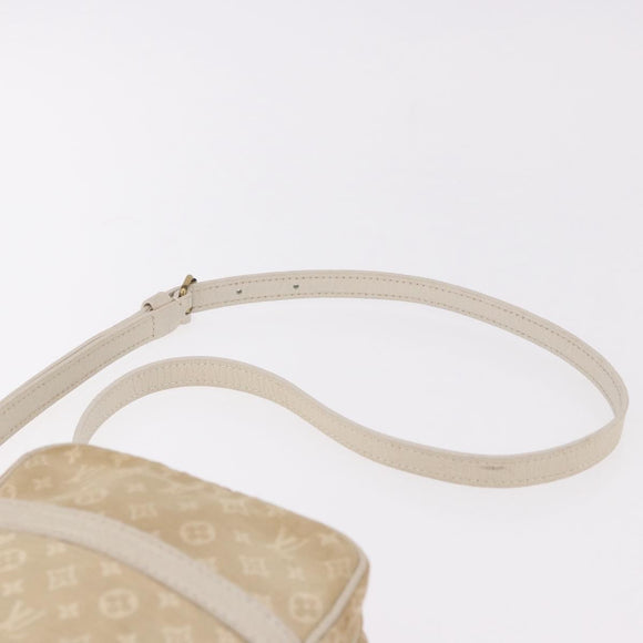 LOUIS VUITTON Monogram Mini Lin Danube Shoulder Bag Dunne M95318 LV Auth ep14858