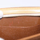 LOUIS VUITTON Monogram Vernis Mini Forsythe Hand Bag Bronze M91120 Auth ep14859-17