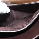 CELINE Horse Carriage Shoulder Bag Leather Brown Gold Auth ep14860-24
