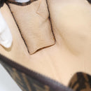 FENDI Zucca Canvas Pouch Black Brown Auth ep14861-16