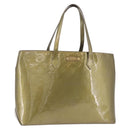 LOUIS VUITTON Monogram Vernis Wilshire GM Tote Bag Gris Art Deco LV Auth ep14862-1
