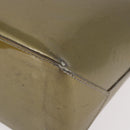 LOUIS VUITTON Monogram Vernis Wilshire GM Tote Bag Gris Art Deco LV Auth ep14862-12