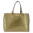 LOUIS VUITTON Monogram Vernis Wilshire GM Tote Bag Gris Art Deco LV Auth ep14862-2