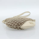 GUCCI GG Canvas Newbrit Shoulder Bag Beige Gold 169998 Auth ep14864-5
