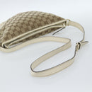 GUCCI GG Canvas Newbrit Shoulder Bag Beige Gold 169998 Auth ep14864-8