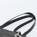 GUCCI GG Canvas Tote Bag Black Silver 31244 Auth ep14868-8