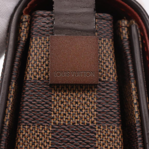 LOUIS VUITTON Damier Ebene Tribeca Ron Shoulder Bag N51160 LV Auth ep14870V