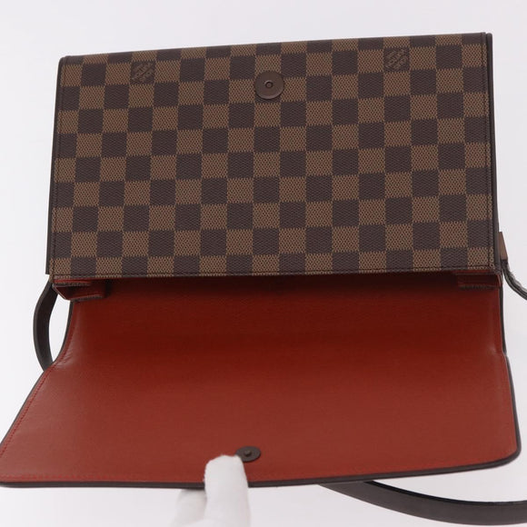 LOUIS VUITTON Damier Ebene Tribeca Ron Shoulder Bag N51160 LV Auth ep14870V