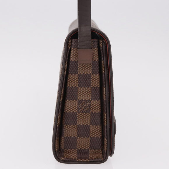 LOUIS VUITTON Damier Ebene Tribeca Ron Shoulder Bag N51160 LV Auth ep14870V