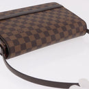 LOUIS VUITTON Damier Ebene Tribeca Ron Shoulder Bag N51160 LV Auth ep14870V-6