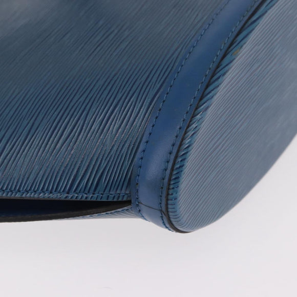 LOUIS VUITTON Epi Saint Jacques Shoulder Bag Blue M52275 LV Auth ep14878
