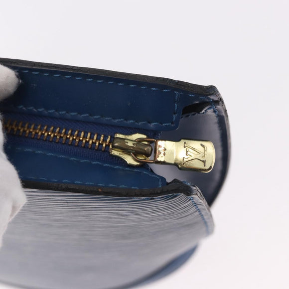 LOUIS VUITTON Epi Saint Jacques Shoulder Bag Blue M52275 LV Auth ep14878