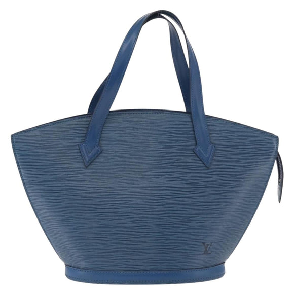 LOUIS VUITTON Epi Saint Jacques Shoulder Bag Blue M52275 LV Auth ep14878