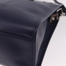BALENCIAGA The Giant City Bag Leather Outlet 2way Navy 281770 Auth ep14879SAM-18
